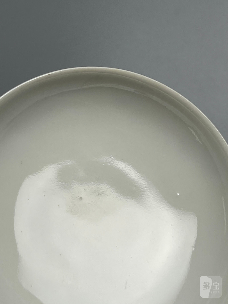 清道光  粉彩花卉八吉祥纹盖杯 - 图26